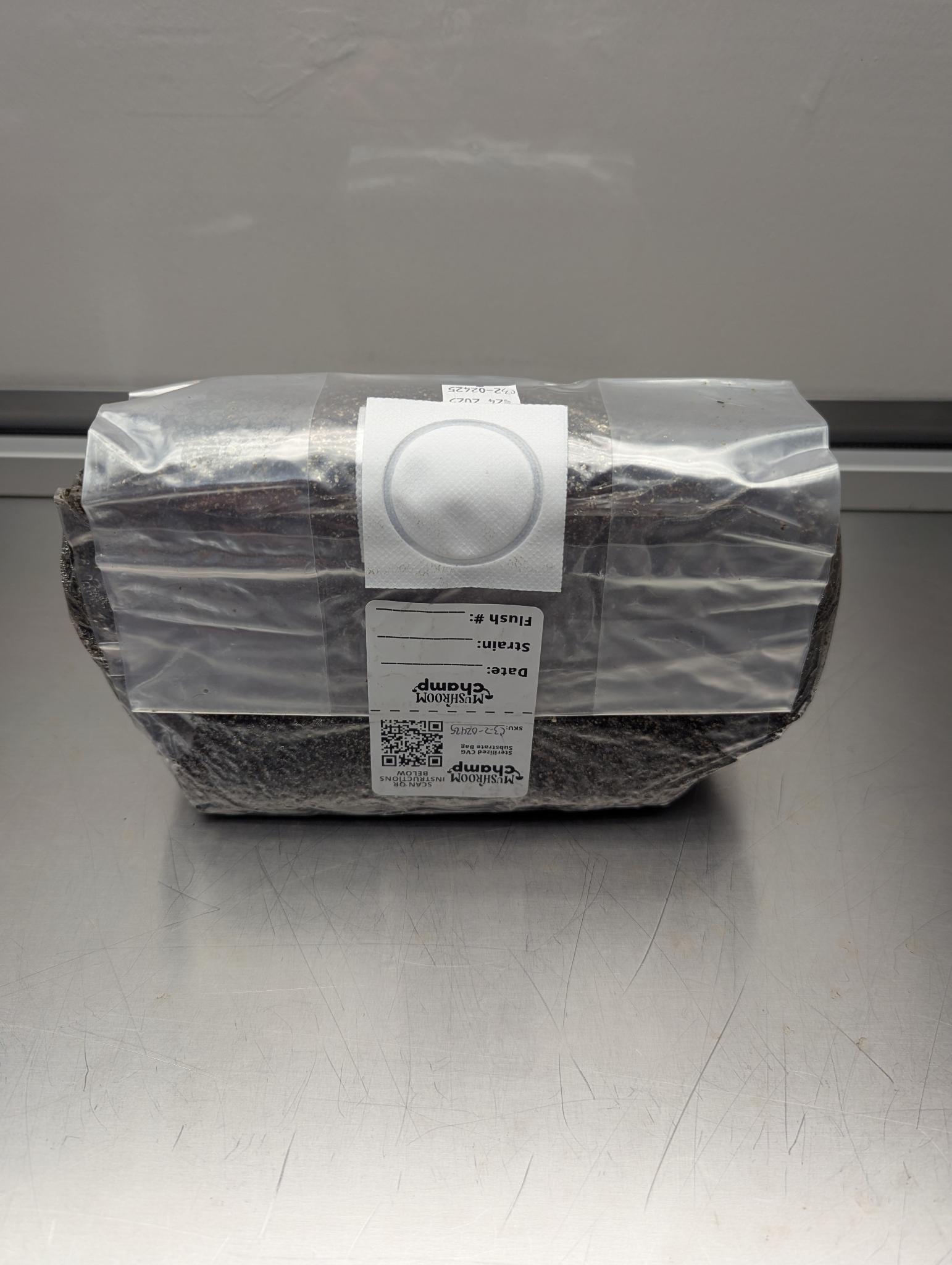 3lb coco coir vermiculite gypsum azomite mushroom substrate bag