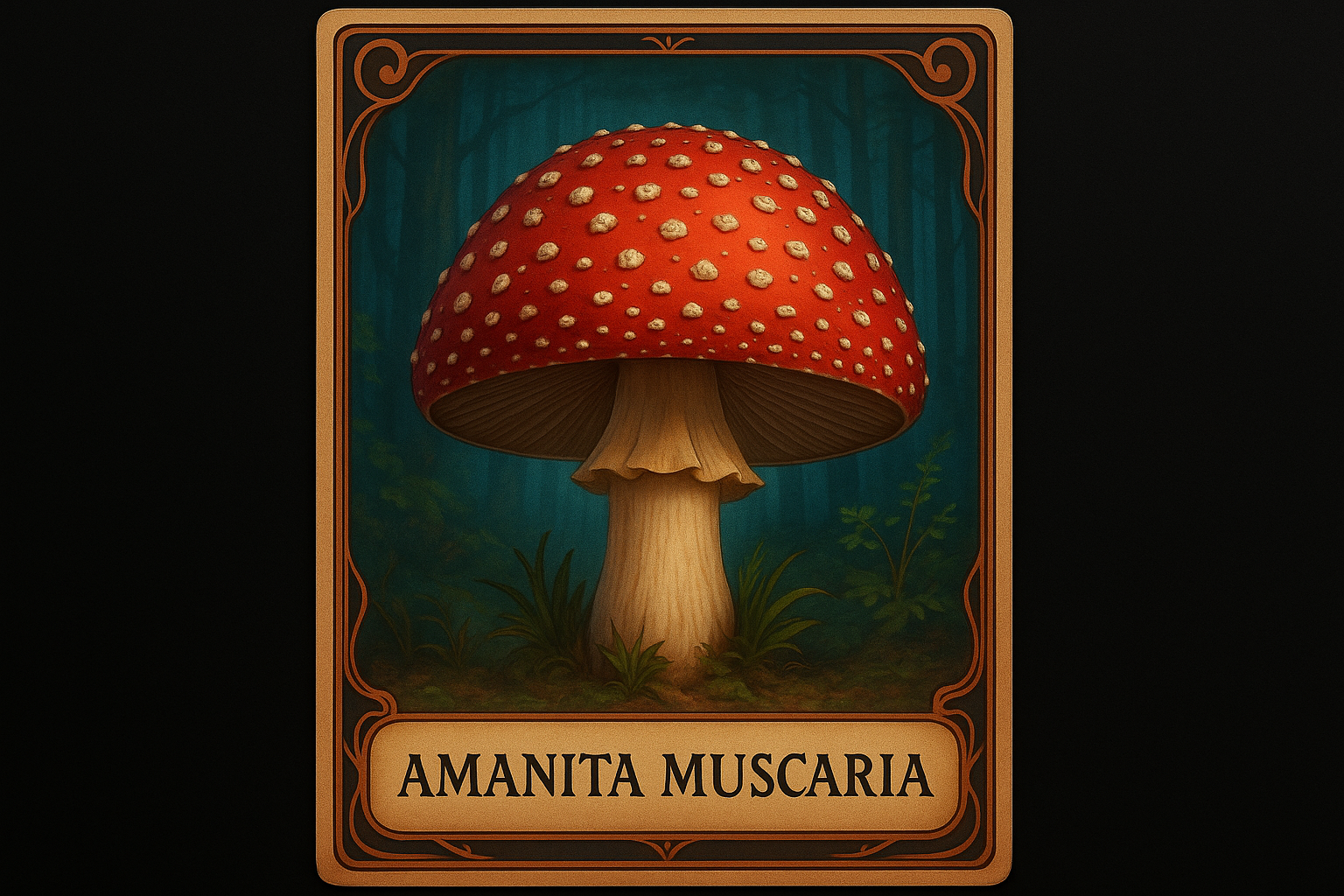 Amanita Muscaria Card