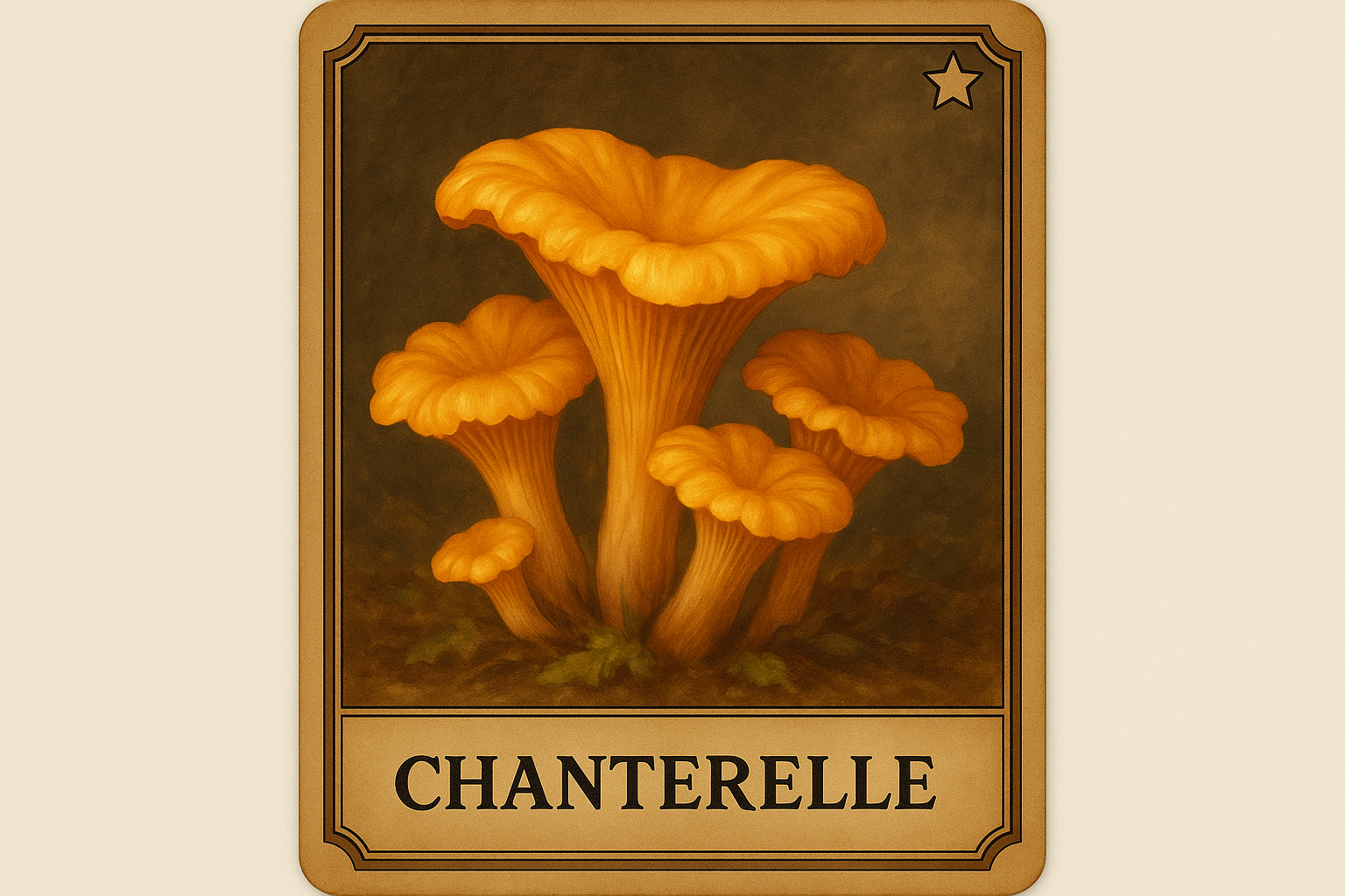 Chanterelle Card