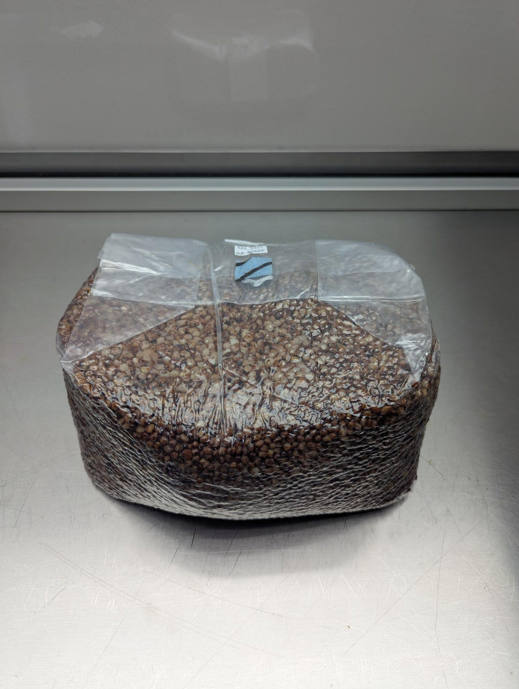 5lb sterile milo sorghum grain spawn mushroom bag with injection port