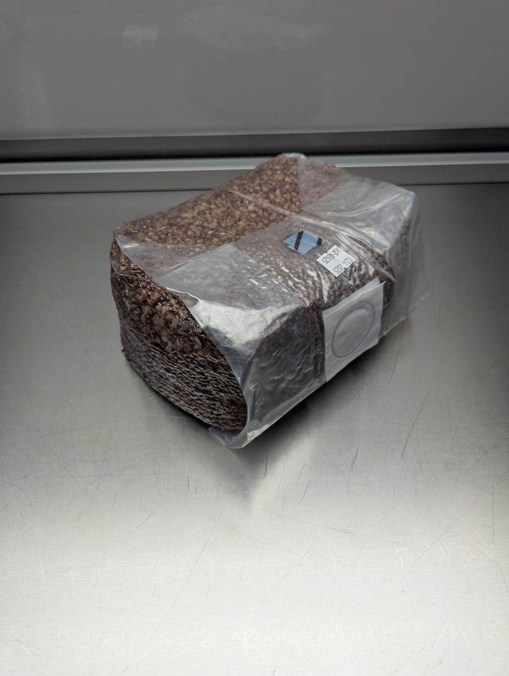 5lb sterile milo sorghum grain spawn mushroom bag with injection port